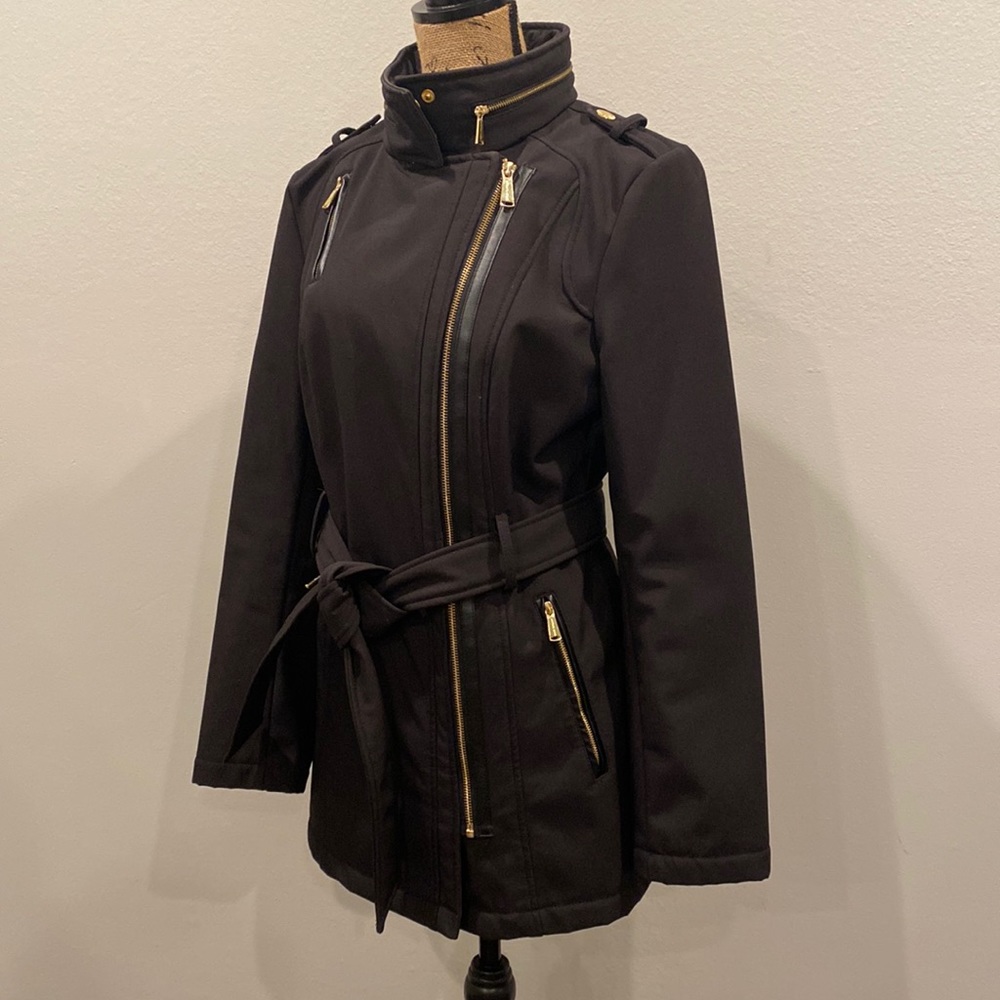 Like-new Michael Kors black coat
